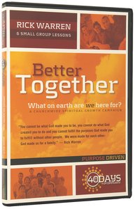 Better Together (Dvd) Better Together (Dvd)