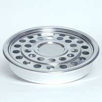 Communion Tray Cup & Bread: Silvertone (12") (Rw-508a) (Serves 32) Communion Tray Cup & Bread: Silvertone (12") (Rw-508a) (Serves 32)