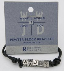 Bracelet Block Wwjd Bracelet Block Wwjd