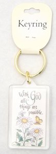 Keyring: With God All Things Are Possible Keyring: With God All Things Are Possible