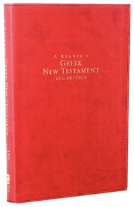 A Readers Greek New Testament A Readers Greek New Testament