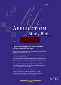 NKJV Life Application Study Bible Burgundy Indexed (Red Letter Edition) NKJV Life Application Study Bible Burgundy Indexed (Red Letter Edition)