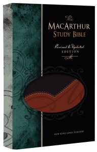 NKJV Macarthur Study Bible Black/Terracotta (Black Letter Edition) NKJV Macarthur Study Bible Black/Terracotta (Black Letter Edition)