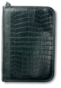 Bible Cover Alligator Leather-Look Black Large Bible Cover Alligator Leather-Look Black Large