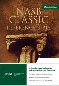 NASB Updated Edition Classic Reference Bible Black NASB Updated Edition Classic Reference Bible Black