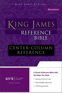KJV Reference Bible Burgundy Indexed KJV Reference Bible Burgundy Indexed