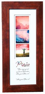 Stories Framed Plaque: Praise Then Sings My Soul Stories Framed Plaque: Praise Then Sings My Soul