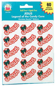 Sticker Pack: Jesus Dazzle (Legend Of The Candy Cane) Sticker Pack: Jesus Dazzle (Legend Of The Candy Cane)