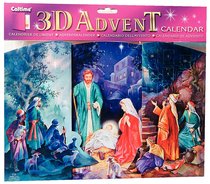 3d Fold Out Advent Calendar: Manger Scene With Pictures 3d Fold Out Advent Calendar: Manger Scene With Pictures