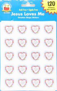 Sticker Pack: Jesus Loves Me Kid-Drawn Sticker Pack: Jesus Loves Me Kid-Drawn