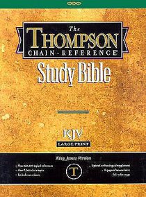 KJV Thompson Chain Reference Large Print Burgundy (Red Letter Edition) KJV Thompson Chain Reference Large Print Burgundy (Red Letter Edition)