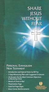 HCSB Share Jesus Without Fear Evangelism New Testament (Red Letter Edition) HCSB Share Jesus Without Fear Evangelism New Testament (Red Letter Edition)