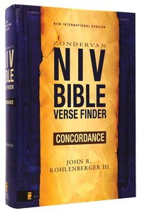 NIV Bible Verse Finder Concordance NIV Bible Verse Finder Concordance