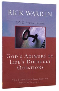 Gods Answers to Lifes Difficult Questions (Study Guide) Gods Answers to Lifes Difficult Questions (Study Guide)