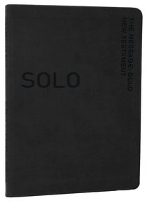 Solo New Testament Devotional Black (Message) Solo New Testament Devotional Black (Message)