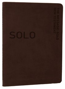 Solo New Testamnet Devotional Brown (Message) Solo New Testamnet Devotional Brown (Message)