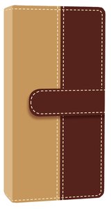 NIV Trimline Bible Camel Chocolate Duo-Tone (Red Letter Edition) NIV Trimline Bible Camel Chocolate Duo-Tone (Red Letter Edition)