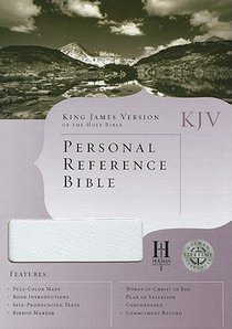 KJV Personal Reference Bible White KJV Personal Reference Bible White