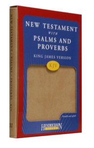KJV New Testament With Psalms and Proverbs Tan KJV New Testament With Psalms and Proverbs Tan
