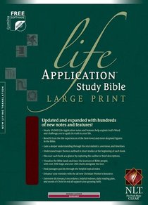 NLT Life Application Study Indexed Bible Burgundy Large Print (Red Letter Edition) NLT Life Application Study Indexed Bible Burgundy Large Print (Red Letter Edition)