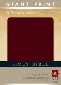 NLT Holy Bible Giant Print Edition Burgundy Indexed NLT Holy Bible Giant Print Edition Burgundy Indexed