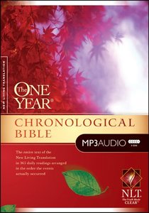NLT MP3 Audio One Year Chronological Bible (5 Mp3s) NLT MP3 Audio One Year Chronological Bible (5 Mp3s)