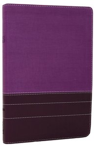 NIV Large Print Thinline Bible Purple Plum Duo-Tone (Red Letter Edition) NIV Large Print Thinline Bible Purple Plum Duo-Tone (Red Letter Edition)