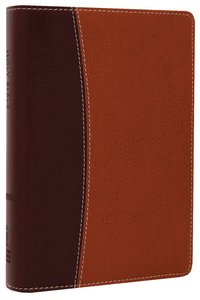 NIV Compact Thinline Reference Bible Burgundy/Tan Duo-Tone (Red Letter Edition) NIV Compact Thinline Reference Bible Burgundy/Tan Duo-Tone (Red Letter Edition)