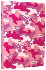 NIV Backpack Camo Pink Duo-Tone Bible (Red Letter Edition) NIV Backpack Camo Pink Duo-Tone Bible (Red Letter Edition)