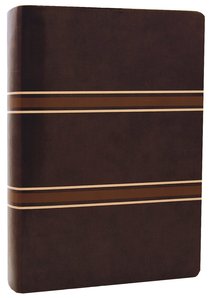 NLT Life Application Study Dark Brown/Tan Stripes Tu Tone (Red Letter Edition) NLT Life Application Study Dark Brown/Tan Stripes Tu Tone (Red Letter Edition)