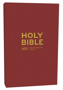NIV Popular Burgundy Bible NIV Popular Burgundy Bible