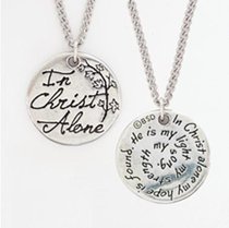 Pendant: Songs of Worship: In Christ Alone (Lead-free Pendant) Pendant: Songs of Worship: In Christ Alone (Lead-free Pendant)