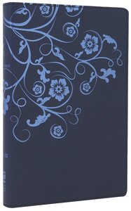 NIV Thinline Bible Flora and Fauna Flower/Vine Marina Blue (Red Letter Edition) NIV Thinline Bible Flora and Fauna Flower/Vine Marina Blue (Red Letter Edition)