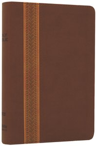 NIV Boys Backpack Bible Walnut/Amber Duo-Tone (Red Letter Edition) NIV Boys Backpack Bible Walnut/Amber Duo-Tone (Red Letter Edition)