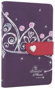 NLT My Beautiful Princess Bible Purple Crown Pink (Black Letter Edition) NLT My Beautiful Princess Bible Purple Crown Pink (Black Letter Edition)