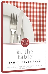 Once-A-Day At the Table Family Devotional (Nirv) Once-A-Day At the Table Family Devotional (Nirv)