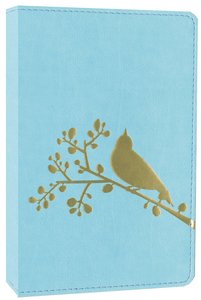 NIV Compact Thinline Bible Flora and Fauna Song Bird Turquoise (Red Letter Edition) NIV Compact Thinline Bible Flora and Fauna Song Bird Turquoise (Red Letter Edition)