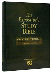 KJV Expositors Study Bible Giant Print KJV Expositors Study Bible Giant Print