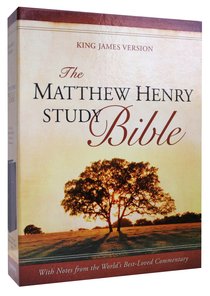 KJV Matthew Henry Study Bible Indexed Blue/Grey KJV Matthew Henry Study Bible Indexed Blue/Grey