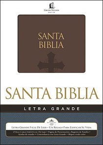 Biblia Letra Grande Brown Large Print (Spanish) Biblia Letra Grande Brown Large Print (Spanish)