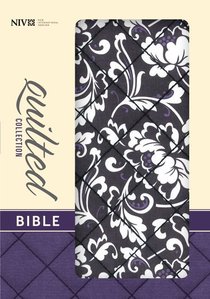 NIV Compact Thinline Bible Quilted Black Floral (Red Letter Edition) NIV Compact Thinline Bible Quilted Black Floral (Red Letter Edition)
