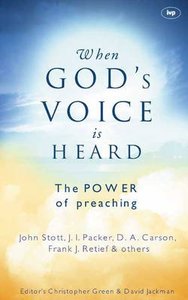 When Gods Voice is Heard When Gods Voice is Heard
