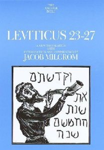 Anchor: Leviticus 23-27 (#03B in Anchor Bible Commentaries Series) Anchor: Leviticus 23-27 (#03B in Anchor Bible Commentaries Series)