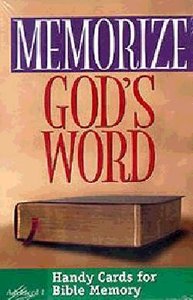 Memorize Gods Word: Advanced 1 Memorize Gods Word: Advanced 1