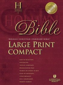 HCSB Compact Burgundy (Red Letter Edition) (Large Print) HCSB Compact Burgundy (Red Letter Edition) (Large Print)