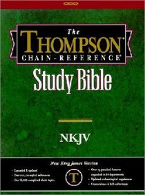 NKJV Thompson Chain Reference Study Black (Red Letter Edition) NKJV Thompson Chain Reference Study Black (Red Letter Edition)