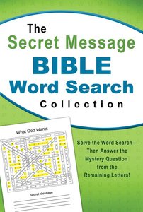The Secret Message Bible Word Search Collection The Secret Message Bible Word Search Collection