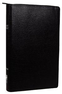 NIV Thinline Zippered Bible Black Red Letter Edition NIV Thinline Zippered Bible Black Red Letter Edition