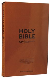 NIV Travellers Soft-Tone Bible NIV Travellers Soft-Tone Bible