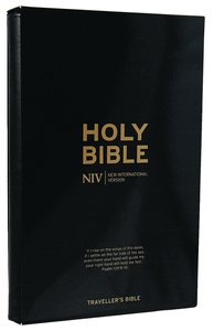 NIV Travellers Bible Bonded Leather NIV Travellers Bible Bonded Leather